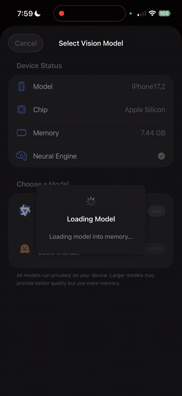 Visual Language Model